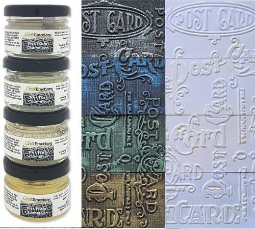 CraftEmotions Wax Paste chameleon 1 4x20 ml 