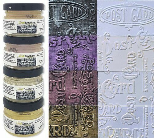 CraftEmotions Wax Paste chameleon 2 4x20 ml 