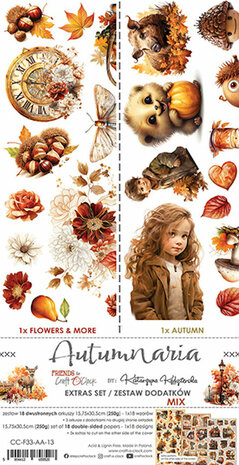 Craft O Clock Extras Set Mix 15x30 cm Autumnaria