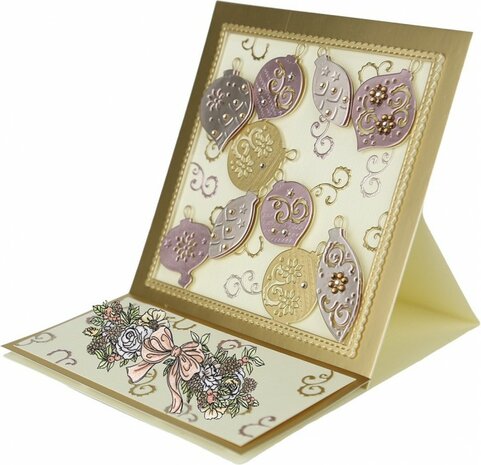 Dies - Amy Design - Frosted Gold Christmas - Frosted Gold Frame