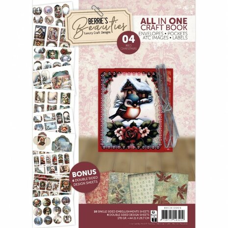 Berries Beauties All in one Craft Boek 4 - Red Christmas