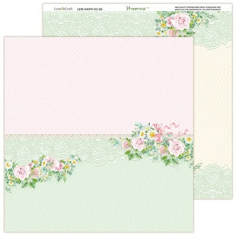 LemonCraft Paper Pad Happiness 30,5x30,5cm