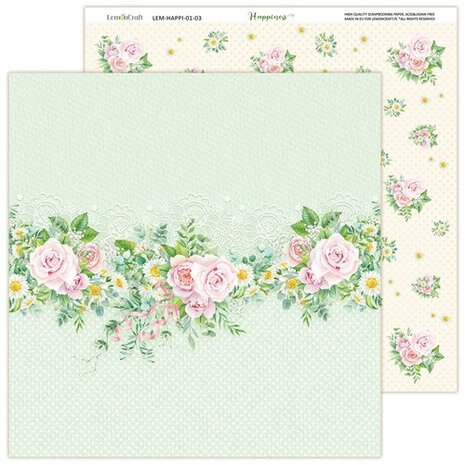 LemonCraft Paper Pad Happiness 20,3x20,3cm