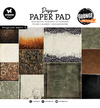 Studio Light Paper elements Grunge Collection nr.243 SL-GR-DPP243