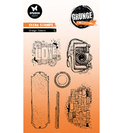 Studio Light Grunge Camers Grunge Collection nr.736 SL-GR-STAMP736