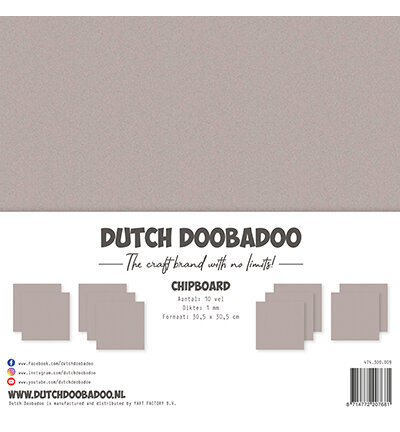 Dutch Doobadoo Chipboard 30.5 x 30.5cm 474.300.009