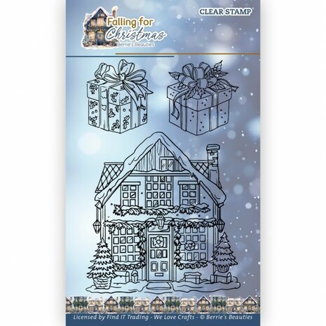 Clear Stamps - Berries Beauties - Falling for Christmas - House BBCS10015