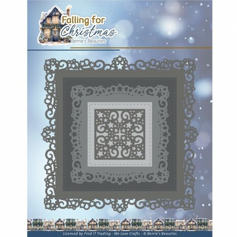 Dies - Berries Beauties - Falling for Christmas - Frosted Gold Frame&nbsp;BBD10025