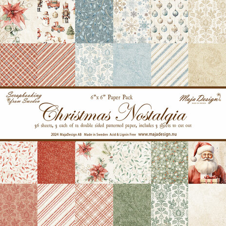 Maja Design Christmas Nostalgia - 15x15 cm Paper pack