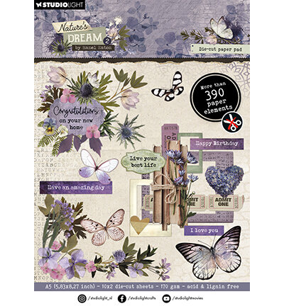 Studio Light Paper elements Nature&#039;s Dream 2 nr.235 HE-ND-DCPP235