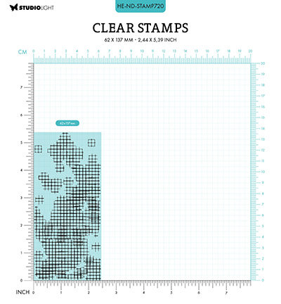 Studio Light Clear Stamp Grid background Nature&#039;s Dream 2 nr.720 HE-ND-STAMP720