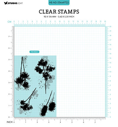 Studio Light Clear Stamp Botanicals Nature&#039;s Dream 2 nr.722 HE-ND-STAMP722