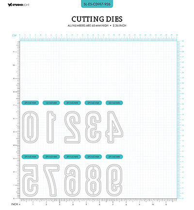 Studio Light Cutting Die Number 1 Essentials nr.918 SL-ES-CD918