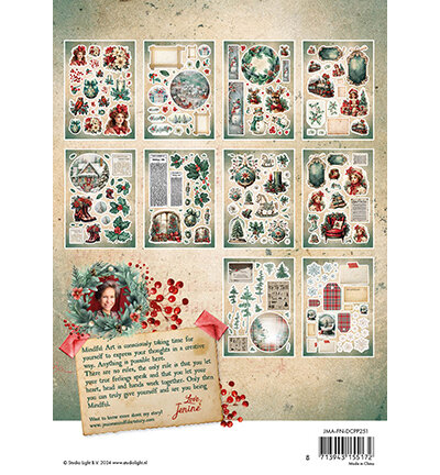 Studio Light Unicolor &amp; elements Festive Nostalgia nr.254 JMA-FN-MPP254