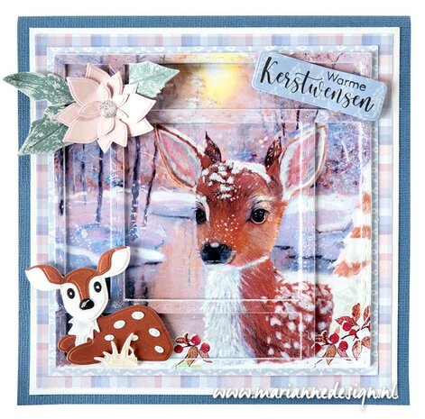 Marianne Design Decoupage Winter Wishes XL EWK1296