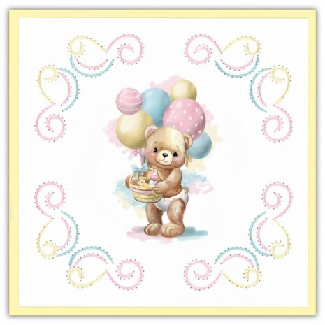 Stitch And Do 210 - Yvonne Creations - Baby Bear