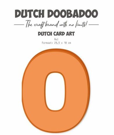 Dutch Doobadoo Card art Nul A4 470.784.287 folded A5