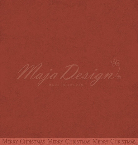 Maja Design Mono - Nostalgia - Light red 30,5x30,5 cm