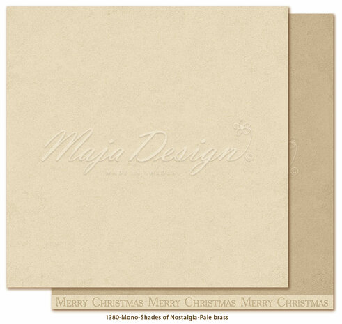 Maja Design Mono - Nostalgia - Pale brass 30,5x30,5 cm