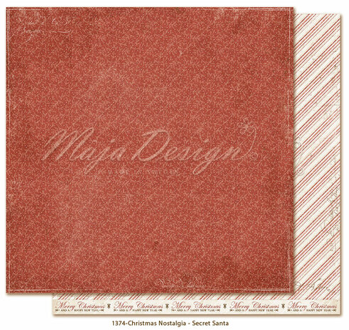 Maja Design Christmas Nostalgia - 15x15 cm Paper pack