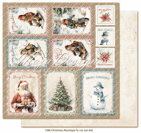 Maja Design Christmas Nostalgia - 15x15 cm Paper pack