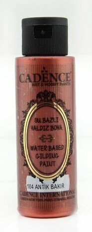 Cadence Gilding Metallic acrylverf Antiek koper 70 ml