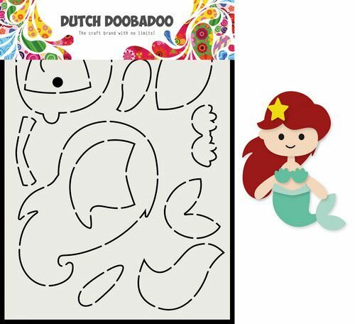 Dutch Doobadoo Card Art Built up Zeemeermin 470.713.810