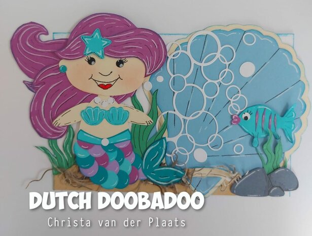 Dutch Doobadoo Card Art Built up Zeemeermin 470.713.810