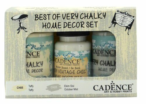 Cadence Very Chalky Home Decor set Taffy - October Mist 90+90+50 ml 