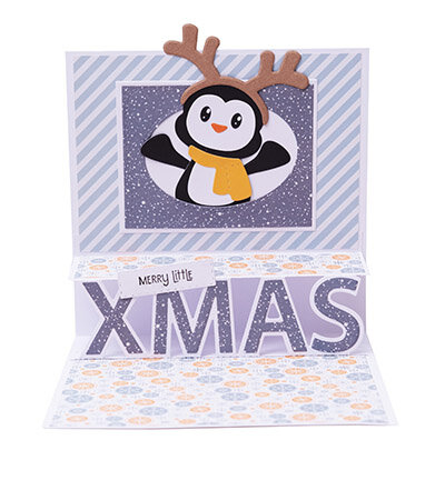 Studio Light Paper pad Home for xmas Friendz nr.256 CCL-FR-DPP256