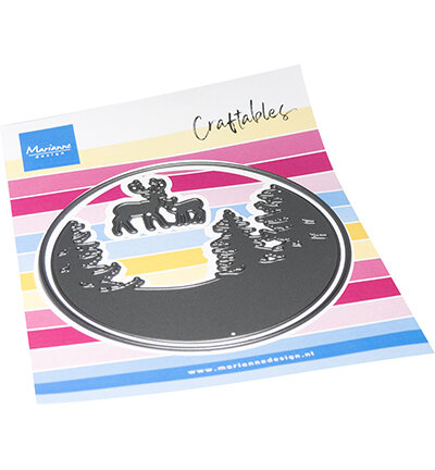 Marianne Design Craftable Silhouette - Winter scenery CR1675