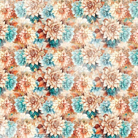 Craft O Clock Paper Pack 20x20 cm Vintage Heaven CC-F36-VH-07