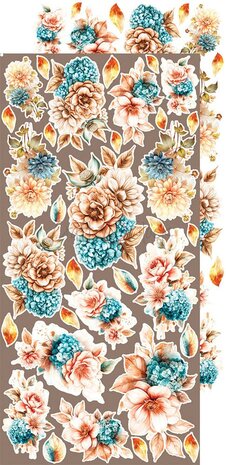 Craft O Clock Extras Set Flowers 15x30 cm Vintage Heaven CC-F36-VH-11