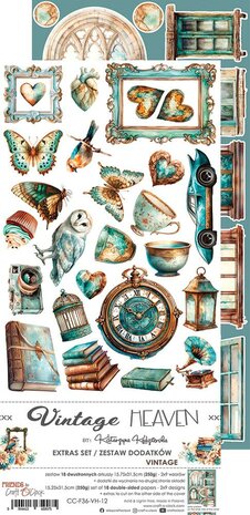 Craft O Clock Extras Set Mix 15x30 cm Vintage Heaven CC-F36-VH-13