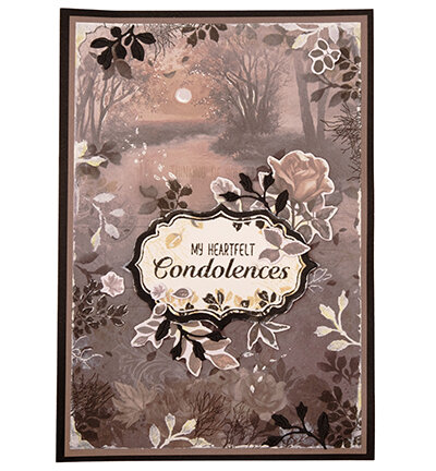 Studio Light Die-cut Paper pad Paper elements Cherished Memories nr.264 SL-CM-DCPP264