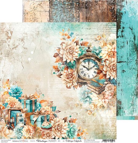 Craft OClock set of papers 30x30 cm Vintage Heaven CC-F36-VH-00