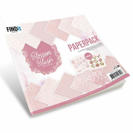 Paperpack - Precious Marieke - Blossom Blush - Design PMPP10046