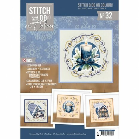 Stitch and do on Colour 32 - Falling for Christmas STDOOC10032