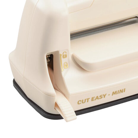 Vaessen Creative &bull; Cut Easy Mini Snij- en Embossingmachine Ivoor