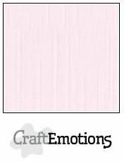 CraftEmotions linnenkarton babyroze 30,0 x 30,0cm