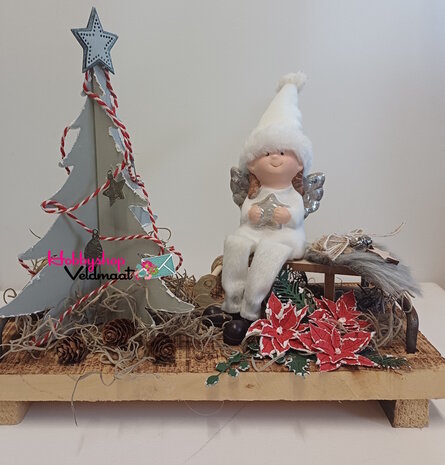 Workshop 13 December 2024 10:30 uur Kerst Creatie