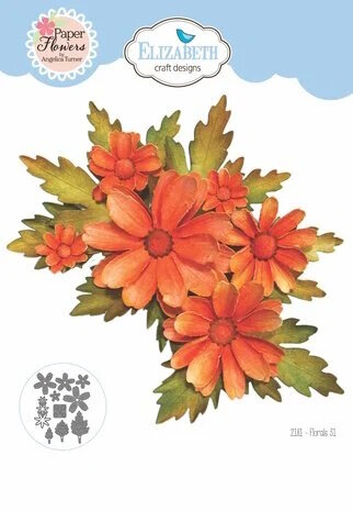 Elizabeth Craft Design Autumn Harvest Dies Florals 31