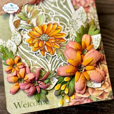 Elizabeth Craft Design Autumn Harvest Dies Florals 31