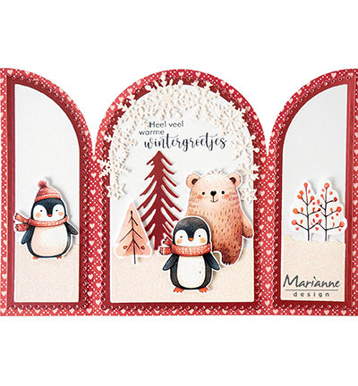 Marianne Design Die Cuts Cute Christmas VK9617