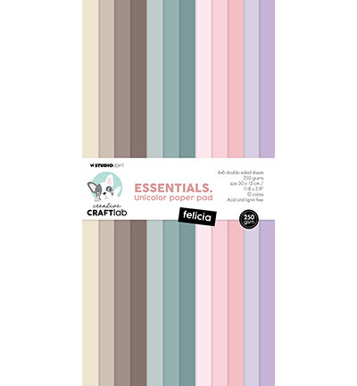 Studio Light Paper Pad Felicia Essentials nr.260 CCL-ES-UPP260