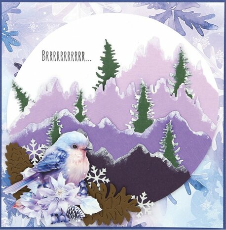 Cutting Sheets - Berries Beauties - Mystic Winter - Mini CD12264