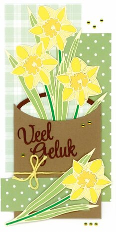 Card Deco Essentials - Cutting Dies - Daffodil CDECD0154