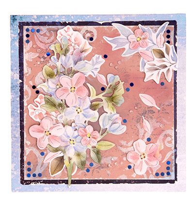 Studio Llight Die-cut paper pad Paper elements Frozen Flowers nr.266 SL-FF-DCPP266