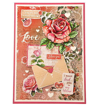 Studio Light Clear Stamp Love letter Love of my life nr.776 SL-LL-STAMP776