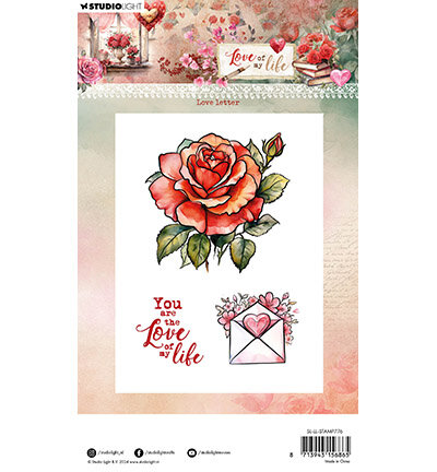 Studio Light Clear Stamp Love letter Love of my life nr.776 SL-LL-STAMP776